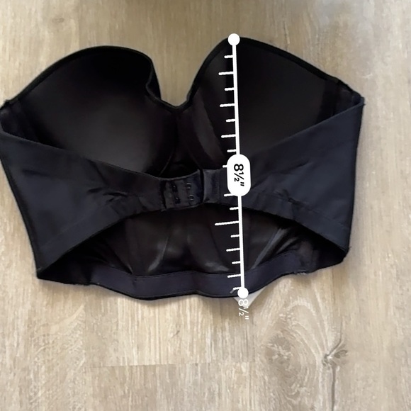 B.Tempted Black Cropped Bustier size 36B - Picture 4 of 5